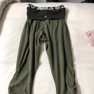 Lululemon Olive Green Leggings